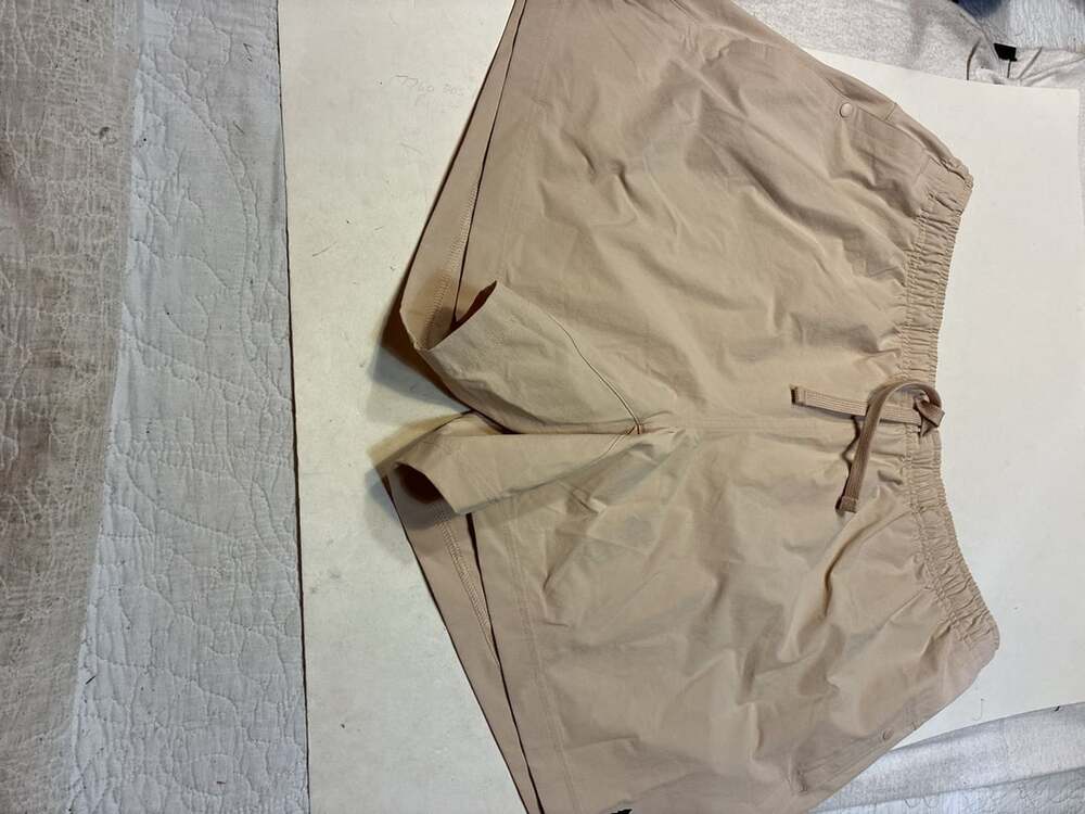 REI Co-op Tan Drawstring Hiking Shorts
